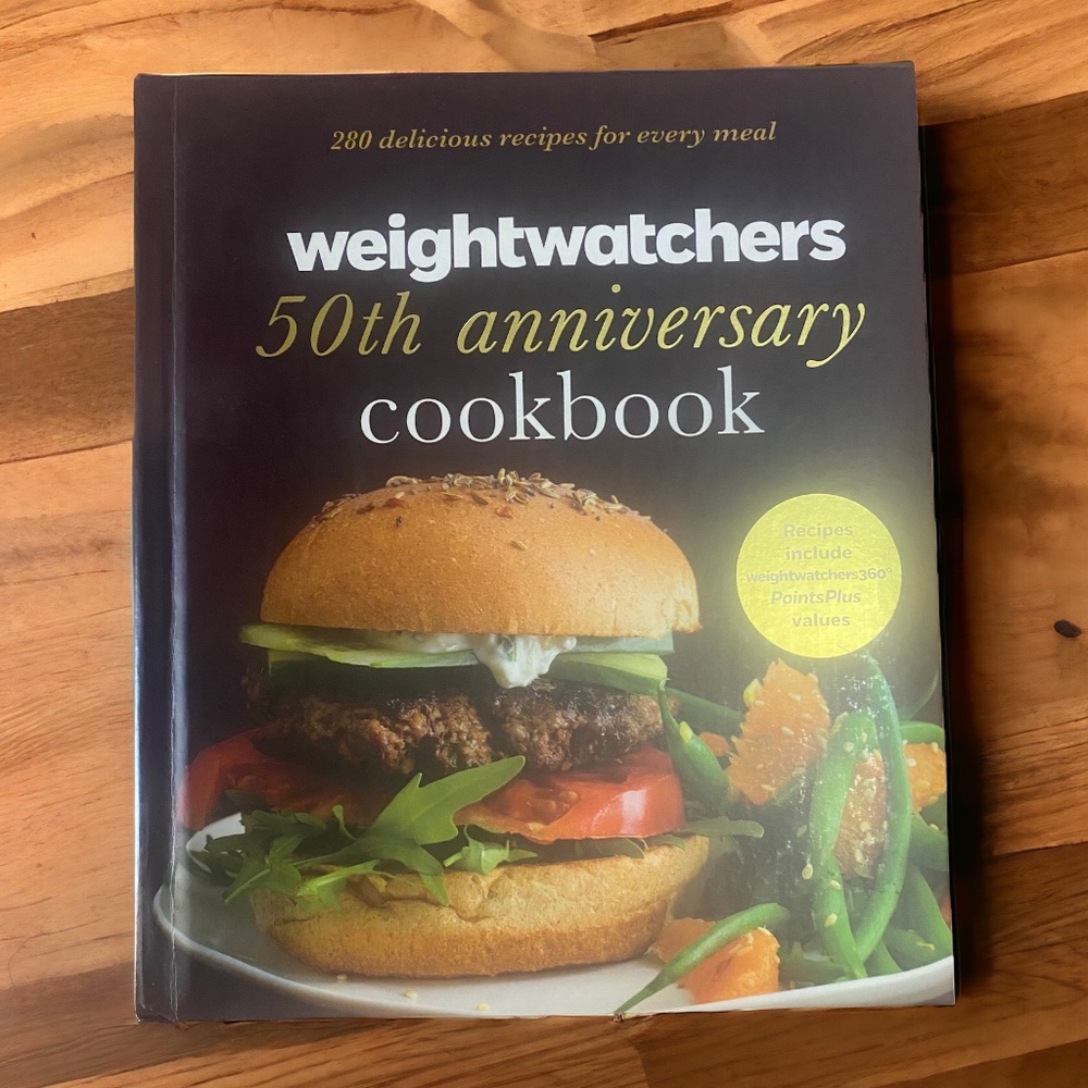 Weight watchers hard cover 50th anniversary cookbook